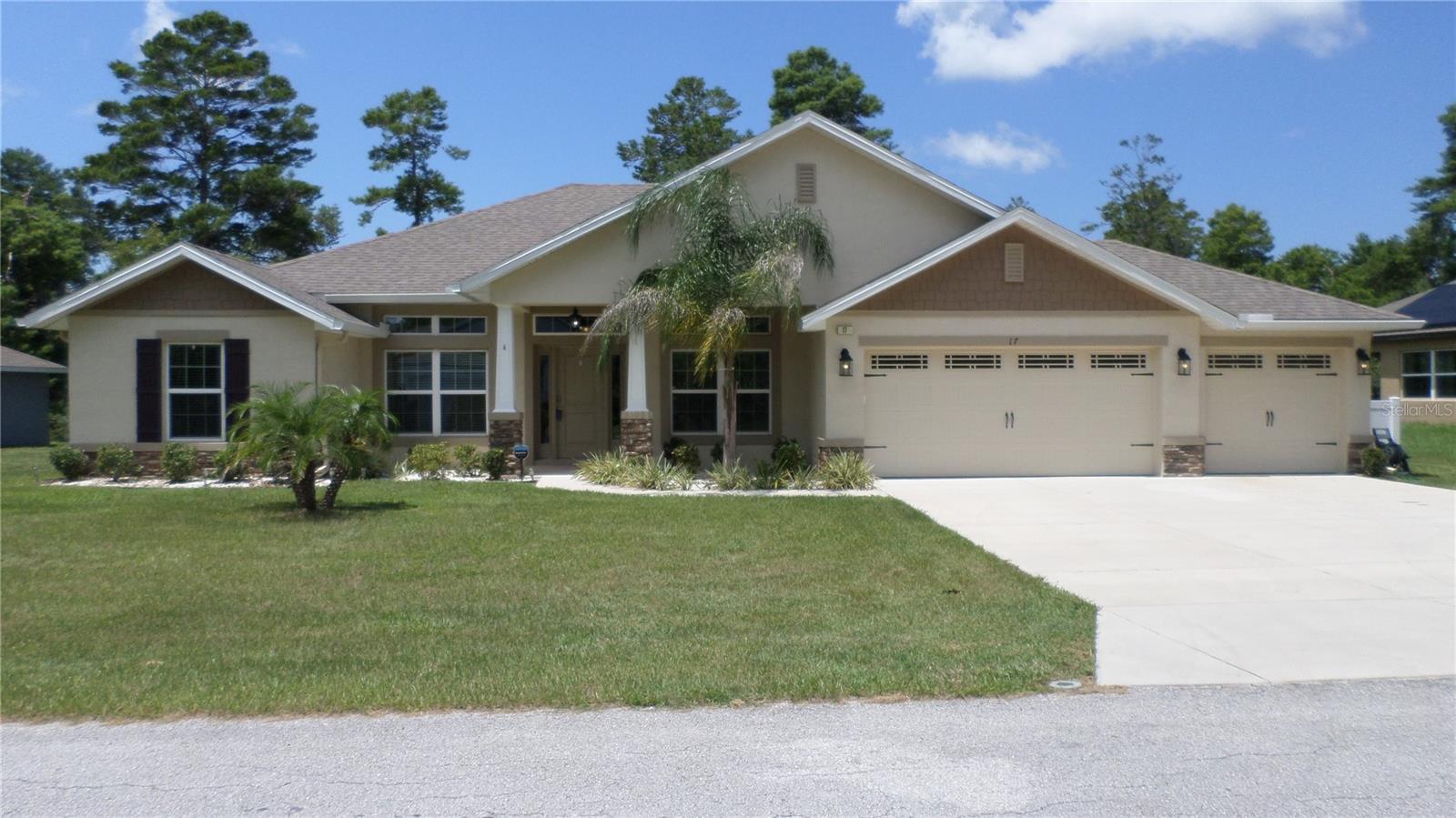 Check out this almost new Craftsman-style home in beautiful Sugarmill Woods!This home features 4 bedroom, 2 full baths, and a 3 car garage. Home is very clean & well maintained, no smoking or pets here. Many extras are provided here which are not usually included in most new homes. Kitchen updates include, granite counter tops & back splash, new sink & faucet & garbage disposal. All newer stainless steel appliances are included. Ceiling fans have been added throughout the house & lanai. Blinds & shades have also been added on all the windows & doors.Outside extras are the screened in patio with tile that matches the interior of home.This is the perfect spot to enjoy your morning coffee overlooking your tranquil conservation lot. New gutters & outside entrance lights on the home & garage are added finishing touches. Newer commercial washer & dryer along with decorative fireplace & curtains convey also. Shopping & resturants are nearby. No flood zone but you can still be close to Homosassa River & Crystal River & Weeki Wachee River & Pine Island for all your water activities.