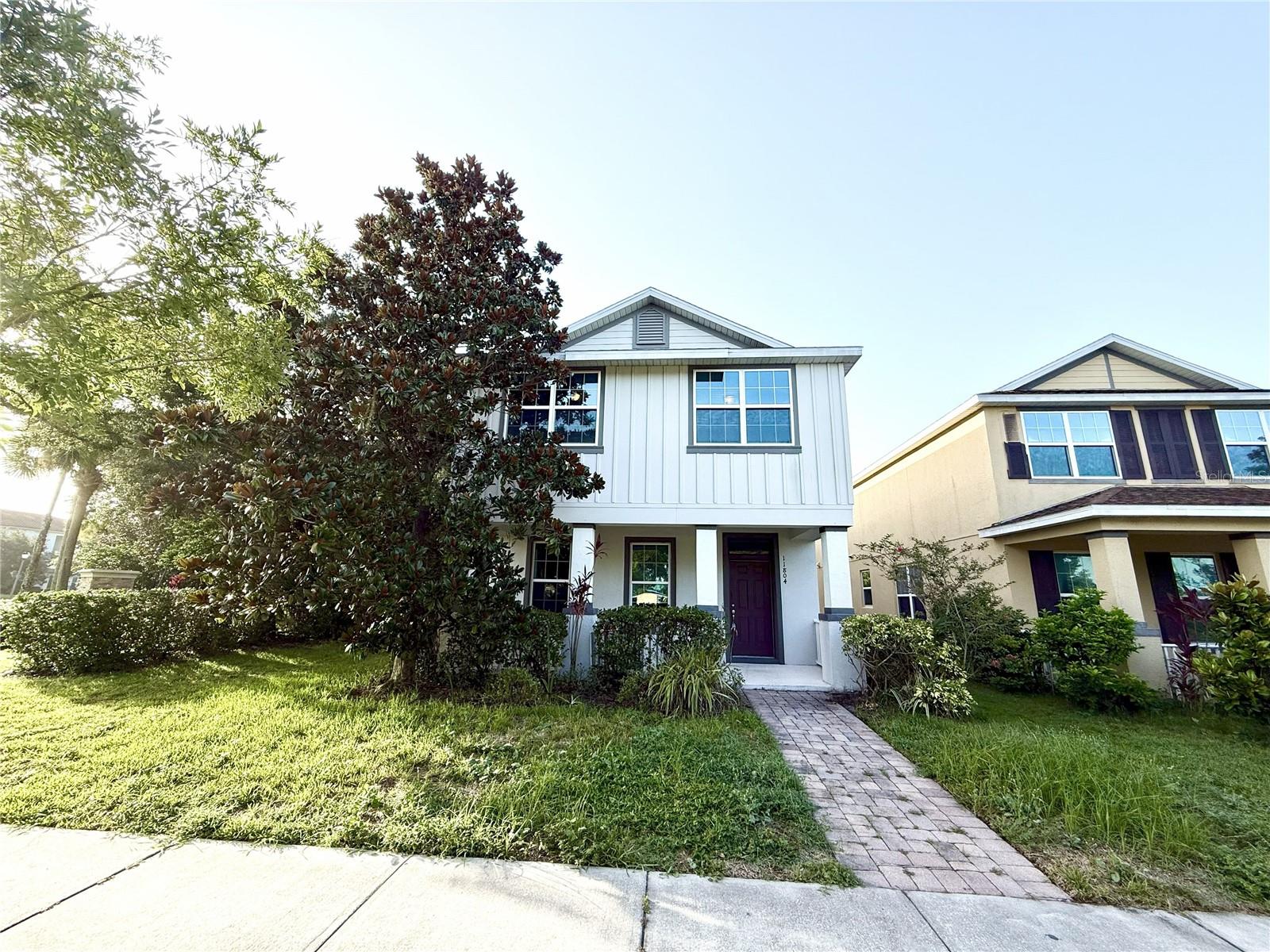 Welcome to this beautiful 4-bedroom, 2.5-bathroom home in the highly desirable Windermere Trails community. Ideally located just minutes from Walt Disney World and within walking distance to A-rated Bay Lake Elementary, this home offers exceptional convenience for families and professionals alike.
Inside, you'll find a spacious open-concept layout with brand-new vinyl flooring throughout the entire home. The main level features a bright and welcoming living room, a formal dining area, and a stylish kitchen with stainless steel appliances and plenty of counter space—perfect for both everyday living and entertaining.
All four bedrooms are located upstairs, offering enhanced privacy and comfort. A generous loft area provides additional living space, ideal for a playroom, media room, or family hangout. The expansive primary suite includes a walk-in closet and a luxurious en-suite bathroom with a soaking tub and walk-in shower. Three additional bedrooms offer plenty of room for the whole family.
Enjoy outdoor living in the large backyard—perfect for gatherings or simply relaxing. Windermere Trails features resort-style amenities including a lakeside community pool, dog park, playgrounds, walking trails, and a picnic pavilion. With convenient access to Publix, Lakeside Village Shopping Center, Winter Garden Village, Universal Studios, Premium Outlets, top-rated schools, and a variety of restaurants and shops, this location truly has it all. Plus, enjoy nightly views of Disney fireworks right from your own neighborhood!