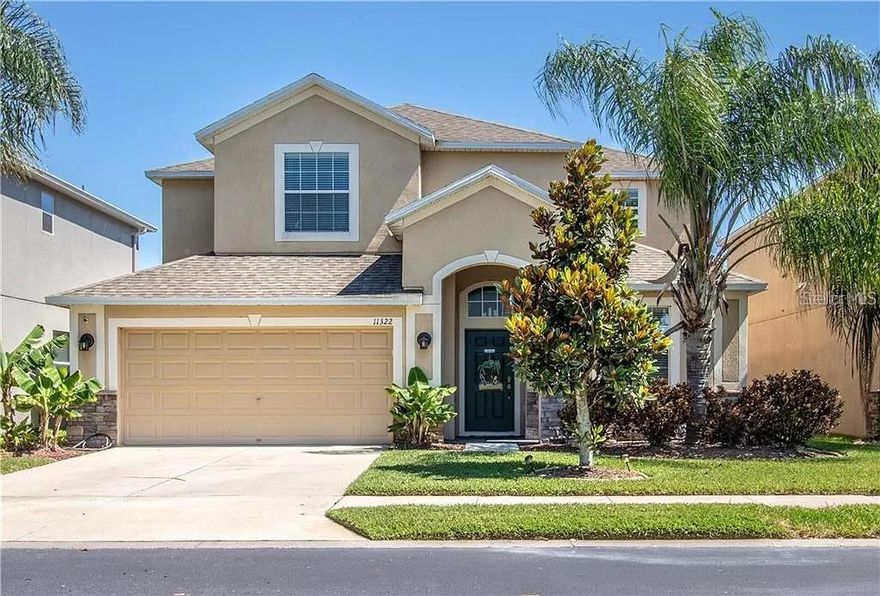 BEAUTIFUL 5 BED / 3 BATH POOL home in the GATED community of Panther Trace offers nearly 3,700 SQ FT of SPACIOUS living and with an excellent floor plan. This home has it all including POOL SERVICE, LAWN SERVICE, PEST CONTROL, and WATER included in your monthly rent. Complete with a 3 CAR GARAGE (2 Car + 1 Tandem), this home combines comfort, functionality, and style.
The GOURMET kitchen features elegant GRANITE countertops, a stunning glass tile backsplash, and stainless-steel appliances, making it perfect for both everyday living and entertaining. Wood-look tile and 18” x 18” ceramic tile flow throughout the main living, dining, and entertaining areas, adding warmth and sophistication. A FIRST FLOOR BEDROOM and FULL BATHROOM provide an ideal setup for guests, in-laws, or a private home office.

Upstairs, the impressive primary suite offers a relaxing retreat with walk-in closets, dual vanities, a beautifully tiled walk-in shower, and a luxurious garden tub. The second floor also includes additional bedrooms, a spacious media room, and an open loft that creates a welcoming and versatile living space.

Step outside and enjoy the Florida lifestyle in the PRIVATE SCREENED IN POOL, complete with an OUTDOOR SHOWER — perfect for relaxing or entertaining year-round.

At move-in, a $100 tenant processing fee will be due in addition to any applicable rent and security deposit(s).