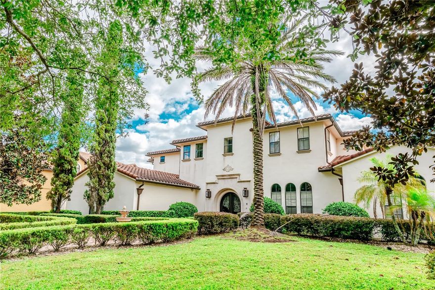 Welcome to the exquisite and elegant GUARD GATED COMMUNITY OF  Reserve At Belmere. A true luxury Tuscan style luxury home with spectacular views of Lake Whitney . Step into the grand entryway and you will be delighted with the enormous iron chandelier and breathtaking water views that will make you instantly fall in love. The tremendous gourmet chef's kitchen features all Vikings appliances, granite counters, custom center island, 150 bottle wine refrigeration with draws, double oven, double dishwasher, gas cook-top. The staggering Master En-suite and custom built office which has been designed with a character theme bedding attire. The master retreat offers an European kitchen for early morning cappuccino and fantastic view of the lake. Step into the luxurious master bath which offers an extremely large walk in closet, granite counters, dual sinks, jetted spa, 4 person steam/sauna, body spa shower and bidet. Take the dramatic stairway to the 2nd floor and you will find a tech center for computers and work area, 3 large bedroom suites as each has its own private bathroom and a massive theater room with a built in entertainment center. The immaculate state of the art infinity pool & spa/fountains has a 3 sided vanishing edge. It encompass a lake front with boating dock and large deck covered boat house.