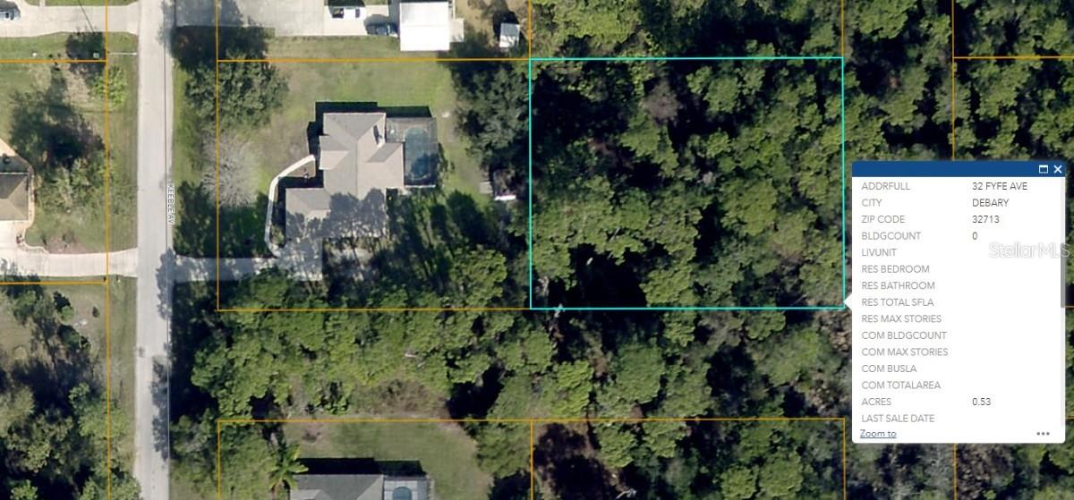 ST JOHNS RIVER ESTATES UNIT 01 - Land