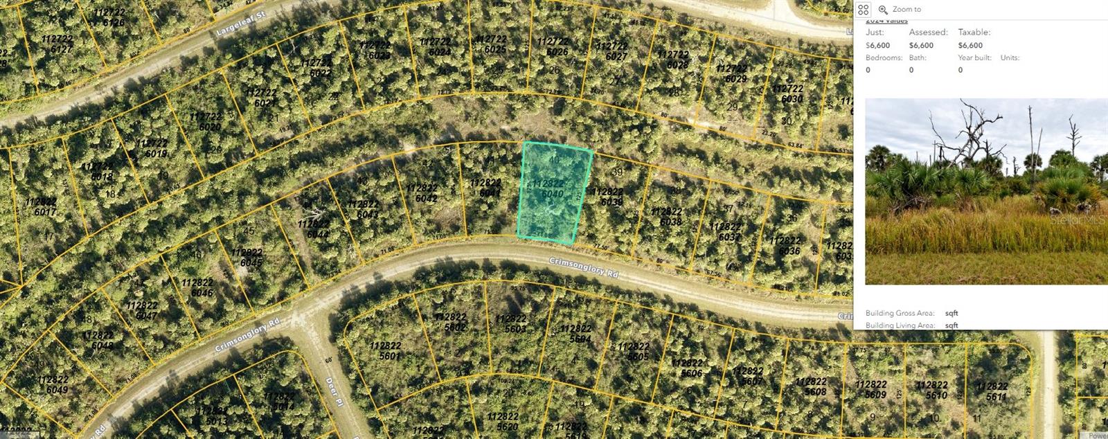 North Port lot. Close to I75. Fastest growing city in SWFL