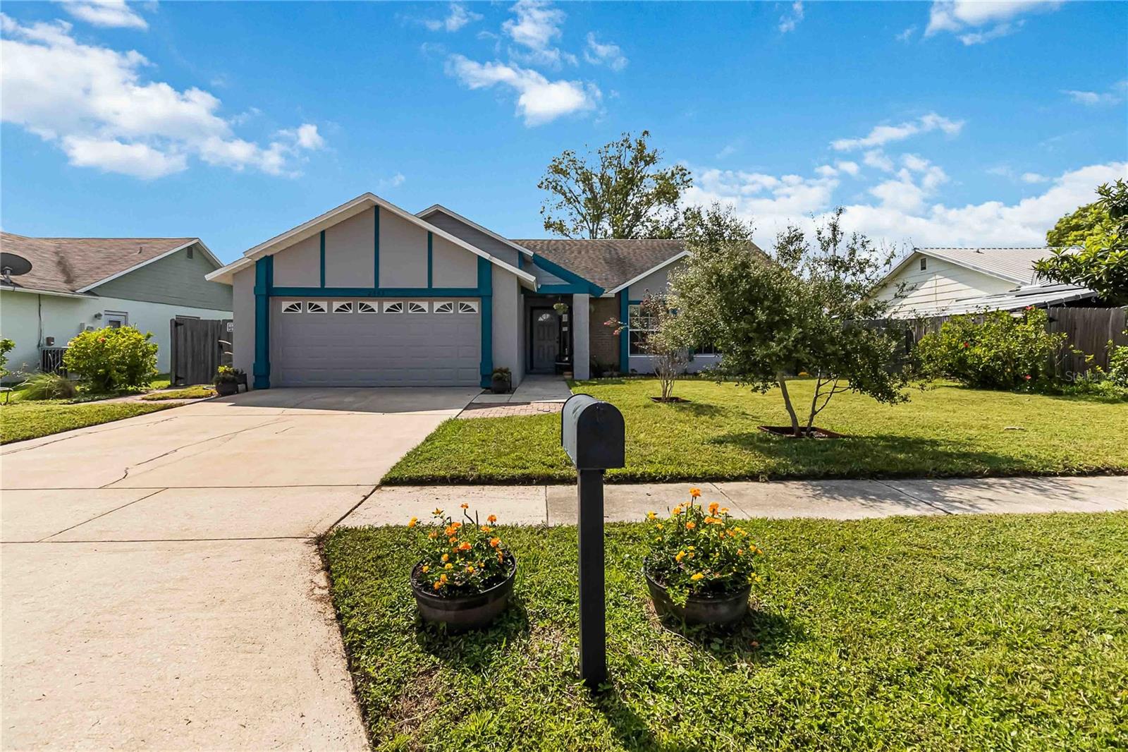 Welcome to this charming 3-bedroom, 2-bath home located in the desirable community of Oak Hollow with no HOA! This well-maintained property offers a spacious layout with tile flooring throughout the main areas and brand-new carpet in all bedrooms for comfort. The kitchen is equipped with a new dishwasher, and the home also features a brand-new water heater. Sitting on a generous lot, this home provides flexibility and freedom without the restrictions of an HOA. Conveniently located near major shopping centers, restaurants, and local attractions, with easy access to US-192 and Florida’s Turnpike, this property offers both comfort and convenience. Don’t miss the opportunity to make this move-in ready home yours!