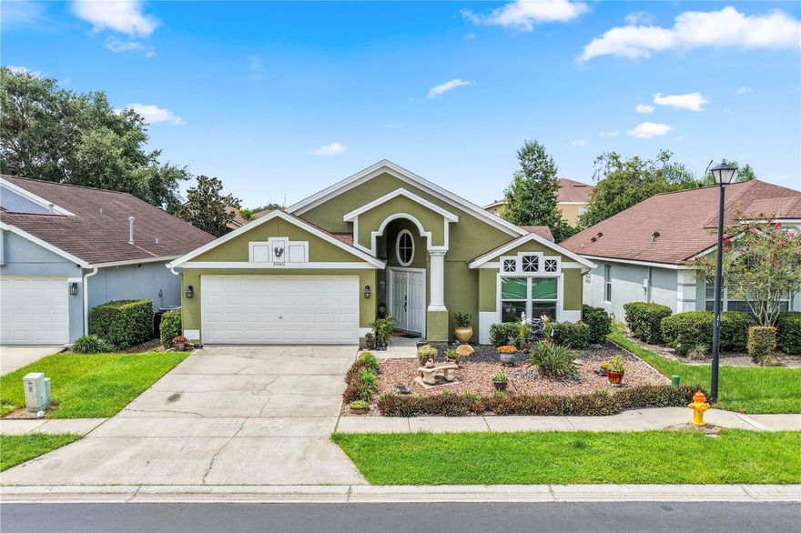 Welcome to Egrets Landing—a sought-after gated community in the heart of Lake Mary!  This beautifully maintained 4-bedroom, 2-bath, single-story home offers 1,923 sq. ft. of comfortable living space and the perfect blend of functionality and style.
Step inside to find an inviting open layout with vaulted ceilings and plenty of natural light. The spacious living and dining areas create a welcoming flow, perfect for entertaining family and friends. The chef’s kitchen is designed for convenience with ample cabinetry, generous counter space, a closet pantry, and modern appliances, making meal prep a breeze.  Enjoy morning coffee on the screened lanai.  The private primary suite features a large walk-in closet and an ensuite bath with dual sinks, a garden tub, and a separate shower, offering a true retreat at the end of the day.
Recent updates include a newer roof (2015)  a tankless gas water heater,  HVAC 2013, ensuring peace of mind and energy efficiency.
Outside, enjoy the well-maintained community amenities, including a resort-style pool, splash pad, playground, and picnic area. This location is second to none—just minutes from major highways (417, I-4, and 17-92), shopping, dining, and the Lake Mary SunRail Station (only 6 minutes away!). Plus, Seminole County schools are A-rated, and the beautiful Atlantic beaches are just a short 30–40-minute drive.
This home is move-in ready and offers the ideal combination of comfort, convenience, and community living. Schedule your private showing today—you won’t want to miss this one!