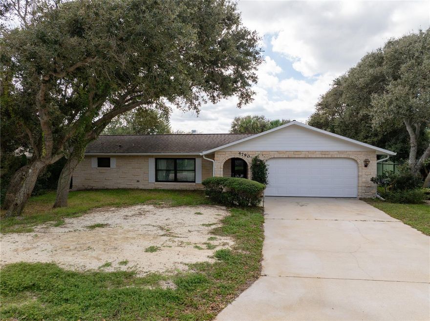 RARE OPPORTUNITY: LOW RATE, FLEXIBLE TERMS SELLER FINANCING AVAILABLE!
~ Brand New Septic System ~ 

This beautiful, energy-efficient coastal retreat offers a flexible path to ownership in one of Florida's most desirable beachside communities. Just two blocks from Ponce Inlet's quiet, no-drive beach, this thoughtfully maintained 3-BD, 2-BA home blends timeless design, sustainable updates, and laid-back coastal charm.

Step inside to discover a bright, open-concept floor plan filled with natural light from hurricane-rated windows and front door. The kitchen features a Dutch-style design with a spacious island and bar seating — an inviting spot for casual meals and entertaining friends. A cozy library area with built-in recessed bookshelves surrounds a charming brick wood-burning fireplace, while the primary suite includes a walk-in closet and French doors that open directly to the pool. 

LEED-inspired updates highlight energy efficiency, healthier indoor air, and premium USA-made materials  featuring high-gloss, recyclable VCT flooring that enhances natural light and an energy-efficient HVAC system with new ductwork designed for optimal comfort and performance.

Step outside to your private, fenced sanctuary designed for easy coastal living. Enjoy the open-air pool and spacious concrete patio perfect for sunny afternoons or starlit evenings. Majestic oak trees provide natural shade, privacy, and protection across the nearly .25 acre lot, complemented by durable aluminum fencing and thoughtful natural elevation and drainage that keep the yard dry and comfortable year-round.

Recent major updates include a new septic system, new HVAC, new hurricane-impact windows and front door, Hardy board siding on gables, new gutters, soffit, and exterior paint. The property has been maintained pesticide- and chemical-free for years, creating a healthier, more natural outdoor environment.

Nestled on a quiet residential street with minimal traffic, yet just 2 blocks from the no-drive beach, Ponce Inlet Lighthouse, marinas, and waterfront dining, this home perfectly captures the relaxed coastal lifestyle Ponce Inlet is known for. Whether you enjoy surfing, fishing, paddleboarding, biking, boating, or evening golf cart rides to local restaurants, life here moves at the perfect pace.

Don't miss your chance to own this slice of paradise with flexible, low-interest-rate seller financing and negotiable terms. This is your opportunity to make your Florida beach dream a reality.