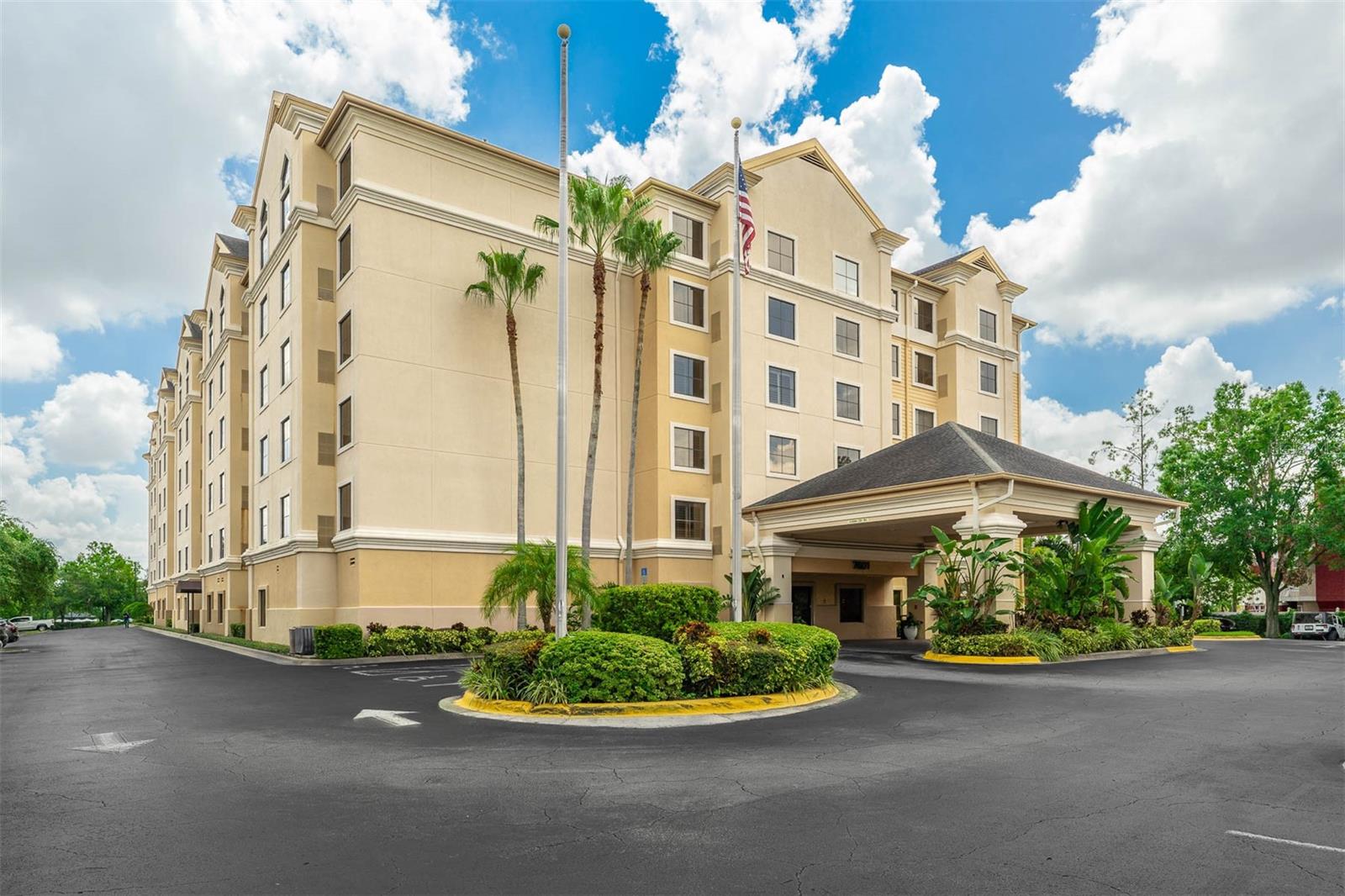 Welcome! This one-bedroom, one-bathroom condominium resides on the fifth floor of a condo-hotel style property, right in the heart of the action. With this property, owners have the option to self-manage or use the on-site management team. Either way, residents and guests enjoy access to amenities including a pool and spa, a fitness center, and a half-court basketball court. These shared spaces create opportunities for both relaxation and staying active without leaving the community. Its excellent location provides easy access to a multitude of shopping, dining, and entertainment, putting you minutes away from the famed Restaurant Row, International Drive, ICON Park, and Universal’s newest addition, EPIC Universe, plus so much more. With endless opportunities for enjoyment, what are you waiting for? Schedule your private showing today to discover all that this property has to offer!