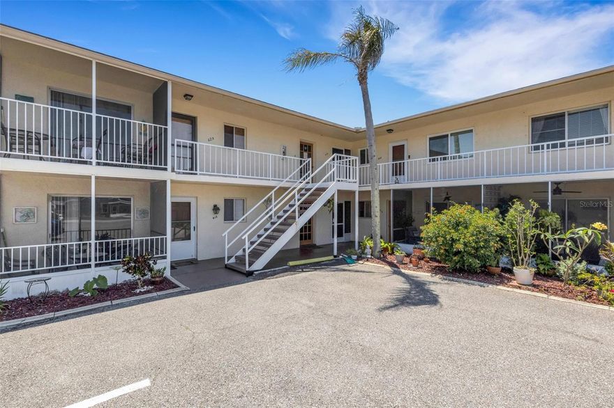 LOCATION ,LOCATION ,LOCATION! 
***MOTIVATED  SELLER ***
Just minutes to walk or bike to the beach and downtown Venice ,this first floor 2/1 with lanai has everything you would expect to offer with Venice Island Charm !
 Discover the ultimate island lifestyle with this captivating first-floor condo nestled on the enchanting Venice Island! Welcome to 360 Base Ave
Apt 413, a charming 2-bedroom, 1-bath residence that is sure to steal your heart. Imagine unwinding on your private lanai, soaking in the
beautiful surroundings after a day of adventure—this condo makes that dream a reality. With remarkably low maintenance fees, this home is
perfect for those seeking a carefree lifestyle. Outdoor enthusiasts will delight in the proximity to Venice and Casperson beaches, the Lake Venice
public golf course, and the Venice fishing pier, offering endless opportunities for fun and exploration. Indulge in the nearby dining hotspots like
Sharky's  and Fins restaurant complex, or immerse yourself in the vibrant downtown Venice scene, where shops, restaurants, and entertainment
options await. And for the sports enthusiasts, pickleball courts are conveniently located right in town. Whether you're a snowbird seeking a
sunny retreat, an investor looking for a lucrative opportunity, a first-time buyer eager to enter the market, or someone looking to downsize, this
condo caters to all. With a flexible rental policy allowing for a minimum lease term of just one month, the possibilities are endless. Do not let this
opportunity slip away—make 360 Base Ave Apt 413 your new home or investment property today! Embrace the enchanting allure of Venice
Island and experience the best of Florida living.
*** THE PLUMBING PIPES THROUGHOUT  THE ENTIRE BUILDING WERE  RECENTLY RELINED. (9/2/25)