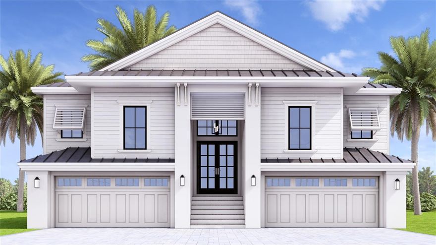 Pre-Construction. To be built. Pre-construction / To be built Luxury Waterfront Estate in Hernando Beach. An
extraordinary opportunity awaits on Florida's Gulf Coast. This brand-new pre-
construction residence combines classical architecture, luxury finishes, hurricane
resistant construction and direct gulf access to create the perfect coastal lifestyle.
Perfectly positioned on the water in Hernando Beach, this custom estate offers direct
access to the Gulf of America, breathtaking views, and an elevated lifestyle reserved for
the discerning few. Superior construction design of the home meets or exceeds all
Florida HVHZ hurricane construction standards with missile impact rated windows,
doors, and garage doors, a hurricane rated metal roof system and heavy duty hurricane
rated exterior wall construction. Additionally, the home’s design meets or exceeds the
high energy efficiency standards set in the Florida Building Code. Every detail of this
home has been thoughtfully curated by professional designers to balance elegance and
comfort: An expansive open-concept design with high ceilings throughout, a coffered
great room ceiling, an abundance of large windows, and 8’ tall glass doors frame
panoramic water views, a Gourmet chef&#39;s kitchen featuring generously appointed
Custom all-wood cabinetry, premium stone surfaces, and professional-grade
appliances, an Owner's retreat with a spa-Inspired bath, and extra-large walk-in closet
with custom built in closet cabinetry. An optional custom ADA compliant elevator can be
added to ensure everyone easy access to the luxurious main floor living area. The
large, covered balcony provides for seamless indoor-outdoor living. An optional Private
dock with boat lift are also available providing direct Gulf of America access from your
back door to your private vessel. Ideal for fishing, exploring the Gulf Coast, or just
sunset cruising. Superior craftsmanship &amp; fine finishes, blending classical design and
the latest innovation Set within the tranquil community of Hernando Beach, this
residence offers an unmatched lifestyle of privacy, luxury, and convenience, A true
sanctuary, yet only minutes from fine dining, shopping, and the natural beauty of
Florida's Nature Coast. Now pre-selling: Secure this waterfront estate and tailor the
design with personal options and finishing touches to your own standard of luxury.