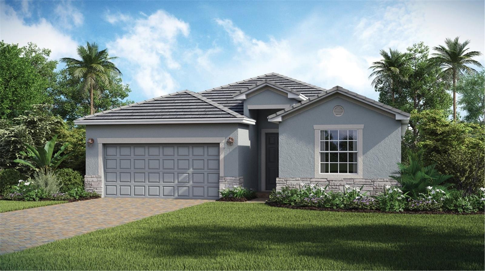 THIS HOME IS READY FOR YOU NOW!! Lorraine Lakes is a serene and beautiful neighborhood within the acclaimed Lakewood Ranch
masterplanned community, offering resort-style living and a wide variety of amenities. This community offers a variety of popular amenities, such as an aerobics studio, basketball court, clubhouse, fitness center, playground and so much more. Designed on a single story, this home is great for family life. Off the foyer is a separate bedroom perfect for guests, along with a den that can transform for various needs. The open layout among the Great Room and kitchen leads to a spacious lanai for versatile living, while the owner’s suite is tucked toward the back for increased privacy. An additional suite is great for teenage residents. Prices and features may vary and are subject to change. Photos are for illustrative purposes only.