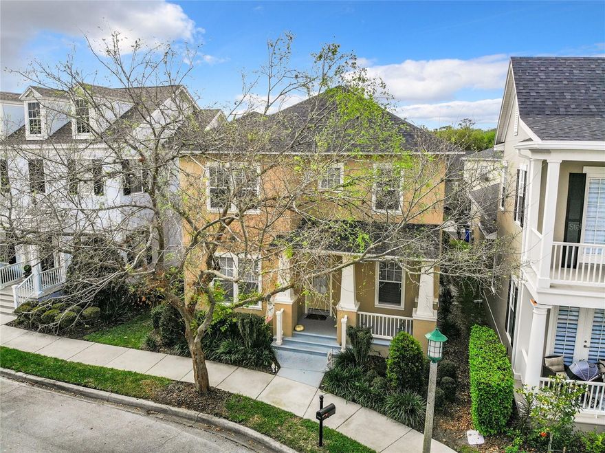 One or more photo(s) has been virtually staged. PRICED TO CLOSE ! Welcome to this charming LORIN Craftsman home  in  Artisan Park, Celebration and discover a spacious and inviting floor plan within just a short distance to the Club House which offers a heated pool, spa, summer kitchen and fitness center. The main level features a formal dinning room perfect for hosting dinner parties, a cozy living room bathed in natural light, and a well-appointed kitchen with granite countertops, ample storage, a convenient island for meal preparation with a butler's pantry and built-in home office. The adjacent family room is perfect for relaxing evening with loved ones. Indoor laundry area has its own space. A two-Story home, all 4 bedrooms on 2nd level and 2.5 bathrooms. Upstairs you will find the master bedroom which has a large private bathroom and a walk in closet. The other three generously sized bedrooms share a full bath. The 2 car garage is perfect for added storage. NEW ROOF 2023. The property sits on a calm street with a garden right in front. Enjoy relaxing evenings on your front porch or explore the best of  Celebration such as  Restaurants, Walking trails, Golf Course, Health Care, Schools, Nature Preserves, Multiple Community Parks, Playgrounds, Pools, Shops, Coffee Shops, and year-round Entertainment. You will also be minutes away from all theme parks, Disney, Universal, Sea World and not to mention the Airport. Don't miss out. A perfect opportunity for buyers to update and customize the home to their own style!