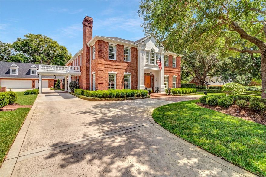 Auction Property. AUCTION LIVE BIDDING OPEN: Bidding ends February 21st. Previously Listed $3.7M. Current High Bid $3M. No Reserve. 

Come home to your private estate in historic Olde Winter Park. Down a private lane, this Charleston-style residence offers the ultimate in privacy. The wrought-iron details and millwork mingle with luxurious finishes such as Brazilian hardwood, marble, and state-of-the-art home technology and upgrades. A top-of-the-line chef's kitchen with double Gaggenau ovens and butler's pantry anchor any gathering, while your formal dining room offers enough space to seat over a dozen friends and family. Enjoy your private owner's wing with two spa-worthy bathrooms and a laundry room. Guests benefit from a secluded retreat in the carriage house apartment, graced with a dedicated entrance. There's considered space for every mood, from the casual keeping room to the formal living room to the covered porch overlooking the tropical pool and fountain. There's even a cozy sunlit space off the library perfect for an additional office, reading nook, or yoga studio.