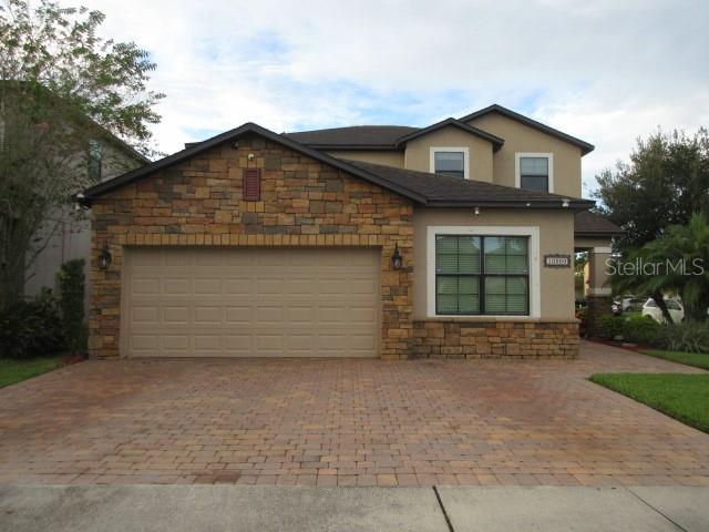 Welcome to your future home located in East Orlando. This spacious floor plan offers 4-bedrooms and 3-full baths. Located in the Savina Park subdivision. On the first level, is the living room and dining room to host your guest. You will love cooking your meals in this beautiful gourmet kitchen that offers designer maple cabinets with forty-two” uppers with crown molding, granite countertops, durable double stainless-steel sink, and stainless-steel appliances. Cooktop, Double Wall Oven, Microwave, Dishwasher, and Oversized Island. Let us not forget the breakfast nook to enjoy your morning coffee. You will enjoy the luxury of having one bedroom and a full bathroom on the first floor for your guest. This open concept living room is the perfect home for family gathering and celebrations. Crown-molding complements the living room, kitchen and breakfast room, and dining room areas. On your second level, there are three bedrooms. The Primary bedroom provides a private oasis with tray ceiling and dual walk-in closets which features custom cabinets. The primary bathroom features forty-two” cabinets/vanities, a walk-in shower, and a garden tub. The house is beautifully landscaped. Brick pavers in the driveway, backyard, and walkway. A front entry porch to welcome your guests and a screen room to enjoy while barbecuing or just listening to music. This home offers much more, such as, 30-year dimensional shingle roof, multi-zoned automatic lawn sprinklers with timer, aluminum-framed windows, ceiling fans, carbon monoxide and smoke detectors, a washer, and a dryer, and two” Faux wood blinds on all windows. The exterior A/C unit is a Carrier/heat pump (2014),the upstairs air handler (2021). You will benefit from the downstairs office space. Which has a ductless mini- split A/C installed (August 2025). The homes energy package includes R-38 blown-in attic insulation and R-11 fiberglass frame wall insulation, 14 SEER-high-efficiency heat pump, hybrid water heater, RHI foam block insulation, and R-41 foil insulation on block walls. Energy Star qualified windows/ double-pane windows/Insulated Low-E windows and doors. Microwave and exhaust fans vented outside and comes with 38 Solar panels installed and fully paid for. This home is being sold AS-iS. This home offers easy access to SR 528, (Beachline) and SR 417. You will enjoy the convenience of all the restaurants and shopping stores located nearby. Call today to schedule your private showing!