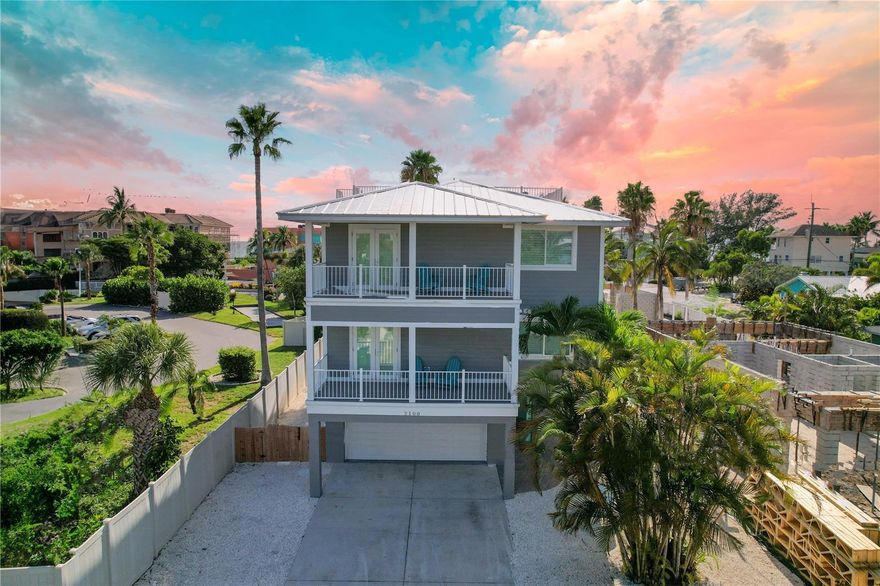 Welcome to the “Grand Island Oasis”, a luxury and spacious 8 bedroom/5 bath home, located minutes from the white sands of Anna Maria Island. 
This home comes with its own heated pool, spa, game room, giant entertainment kitchen and an enchanting large rooftop terrace with 360 degree views stretching from the  beach to the bay, making it a perfect second home or investment property.

This contemporary and elegant custom-built home sleeps 18 and is perfect for any gathering, whether it is a family reunion or wedding, The Grand Island Oasis has an abundance of natural light with a very warm and inviting beach at atmosphere. 
Walk to the restaurants, shops and beach or enjoy the day at the pool, this home has it all. 

The Grand Island Oasis is listed below the recent appraisal and comes with instant income. 2023 rentals totaled $238K, with $170K in 2024 reservations. Arrange your private showing today.