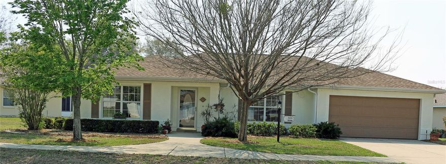 Welcome home to this beautifully updated residence located in the desirable Marion Landing community—one of Ocala’s most sought-after 55+ neighborhoods known for its peaceful ambiance, active lifestyle, and central location.

Step inside to discover an inviting open-concept floor plan filled with natural light and cathedral ceilings. The spacious living area flows seamlessly into a contemporary kitchen with stainless steel appliances, and ample cabinetry—perfect for entertaining guests or enjoying quiet evenings at home.

The primary suite offers a relaxing retreat with a walk-in closet and an ensuite bath featuring a walk-in shower. Two additional bedrooms provide flexibility for guests or a home office.

Enjoy Florida living at its best from your screened lanai or private backyard, ideal for morning coffee or sunset gatherings.

This home combines comfort and convenience with recent upgrades such as a newer roof (2024) and HVAC system (2020).

Residents of Marion Landing enjoy resort-style amenities including a community pool, tennis & pickleball courts, a clubhouse, fitness facilities, and even a private bowling alley. Shopping, dining, and medical services are just minutes away.

Don't miss this move-in-ready gem — schedule your private tour today!