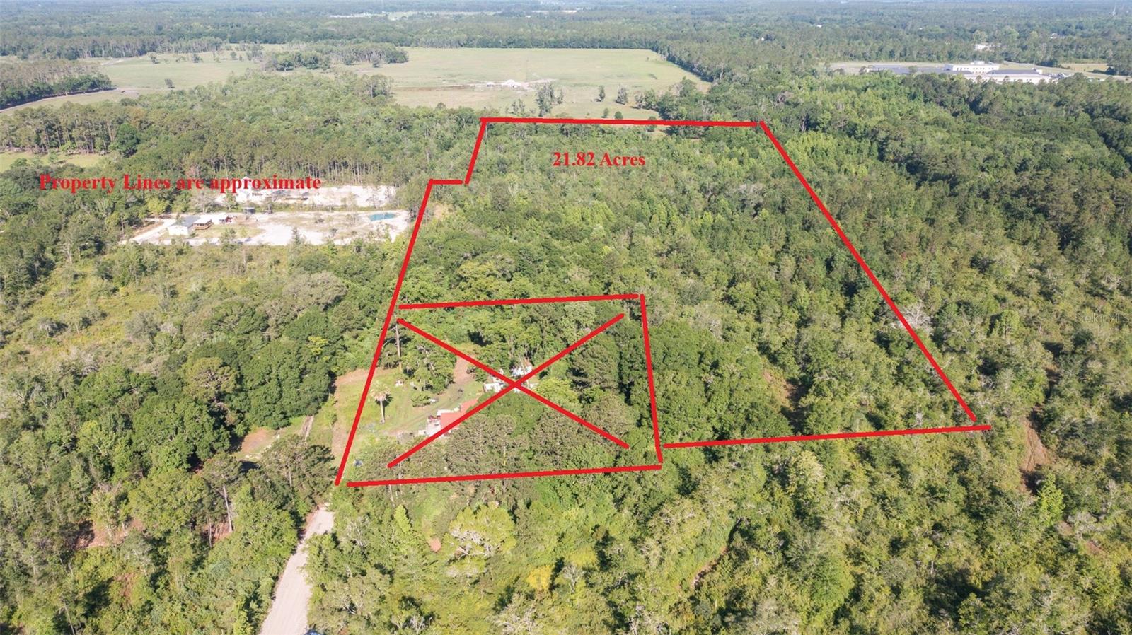 Real nice 21.82-acre parcel just right for your dream home.