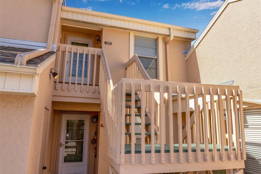 Welcome to Pebble Springs on Manatee Ave W. —an established West Bradenton condominium community offering a convenient lifestyle very close to shopping, dining, public transit, and several golf courses. This second-floor 3-bedroom, 2-bath residence features a split-bedroom floor plan, walk-in closet in the primary suite, and a balcony ideal for enjoying your morning coffee or evening cocktail. The unit offers 1,141 sq ft of living space, an indoor laundry with washer and dryer included and central air with humidity control, as well as an open living/dining area ready for your personal touches, and a private storage room. The roof was replaced in 2025, and there is no special assessment, providing added peace of mind. Residents enjoy access to a community pool, clubhouse, and landscaped grounds. Monthly condo fees include cable TV, internet, water, insurance, exterior maintenance, recreational facilities, and management, making ownership simple and predictable. Pet-friendly community (2 pets under 20 lbs each). Association approval required. Clean, uncluttered and move in ready!! It’s only a short 5 mile ride to the beautiful white sandy beaches of Anna Maria Island!