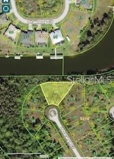 direct access to Charlotte Harbour. 195' of waterfront. Lot is actually much bigger than it shows because includes greenway space behind lot that city maintains. Started plans to build large home take over our plans or build your own home. Approvals from association already obtained.
