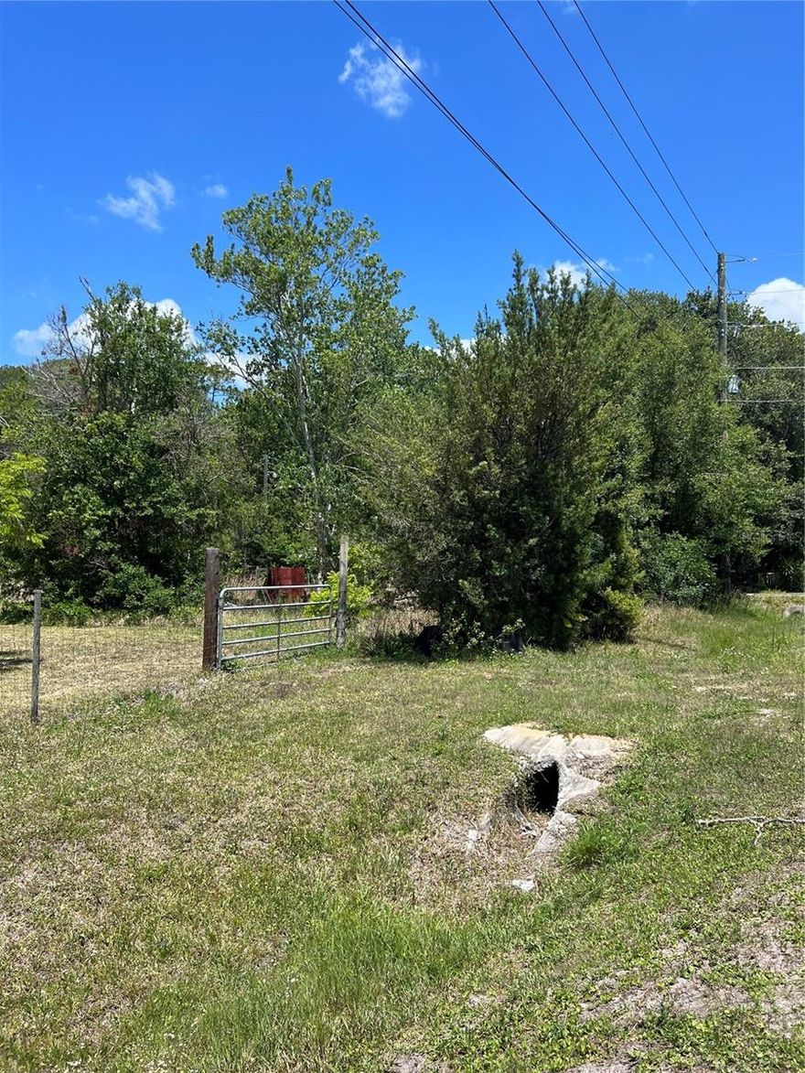 Title work already done! Lake county has issued an approval on a lot density exception Finally!!! Survey done!!This is an INCREDIBLE price on almost half acre on SR 33. Enjoy your little piece of paradise. Culvert and access from SR 33 is already done.When looking at old Lake county aerial photos ( see photos on listing) there appears that once there was a manufactured home on the property ( pic from 2004) - This means a possibility of a well, power and septic on the property.  There is also a small pond with fruit trees towards the  back of the property  There also appears to be a full culvert, driveway and gate at front left side of property. Great property just minutes from everything. This is a rare, ready to go buildable lot at a great price.