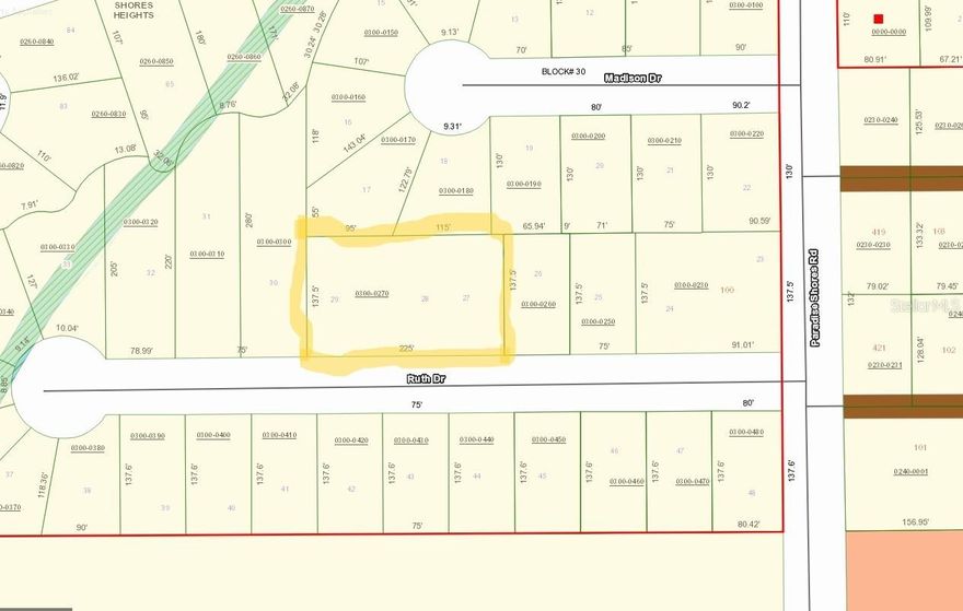 Drive by, Large parcel in Putnam County north of Crescent City, wooded. Ready for you to call it yours!  Make offer. Close to the St Johns River, Welaka, and Beautiful Crescent Lake in Crescent City. Contact Putman County directly for all building information.