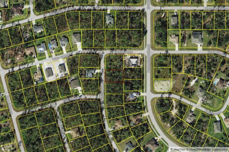 Under contract-accepting backup offers. Beautiful lot waiting for you to build your dream home in the thriving city of North Port, home of the Atlanta Braves Spring Training. Minutes to the North Port Aquatic Center, the water park that features a 25-meter stretch pool, three slides, and a lazy river. Centrally located to EVERYTHING...US-41, I-75, schools, Suncoast Technical College, Shannon Staub Library, and plenty of grocery & retail shopping, and dining. Close to Venice, Port Charlotte & Punta Gorda. Near the new waterfront oasis, Sunseeker Resorts. Convenient access to a multitude of golf courses, world-class fishing, boating, and stunning Gulf beaches!