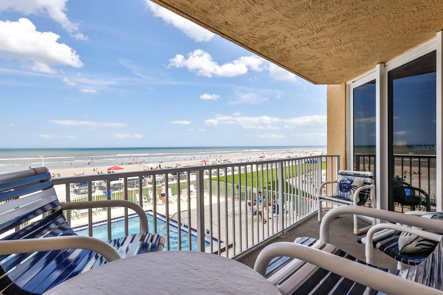 If you’re looking for a comfortable and spacious condo that’s both in the heart of all the action and just seconds from the ultimate relaxation of the beach, then you have found it! You are sure to love watching the sun rise over the ocean from your private balcony or the comfort of your living room. Enjoy all the onsite amenities of a fully-equipped community, while basking in the seasonally-heated oceanfront pool with a private gated access from the patio or soak up the sun on the expansive pool deck. COME AND ENJOY THE NSB LIFESTYLE THAT YOU HAVE BEEN DREAMING OF IN THIS NE CORNER SECOND FLOOR UNIT. With just Steps to ALL that Flagler Avenue has to offer: The finest restaurants, shopping, craft stores, clothiers, and much more. ;LocationDescription: Condo ;Water: City