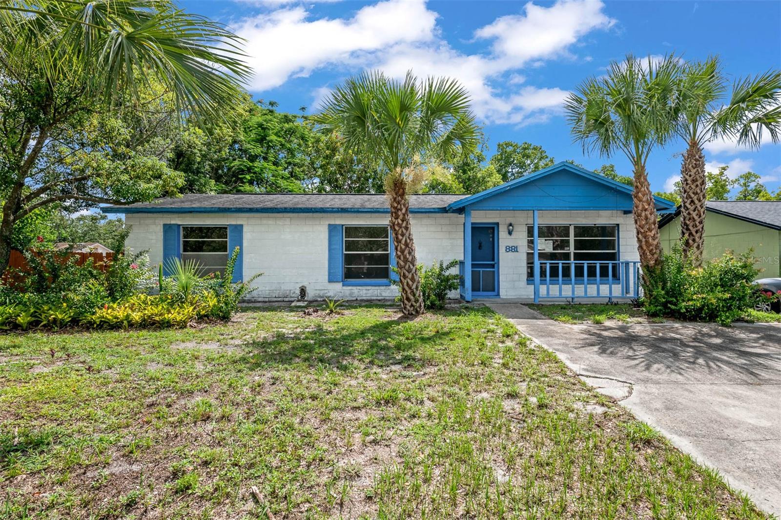 This ranch-style home offers single-level living with a practical floor plan and thoughtfully arranged rooms that provide comfort and convenience throughout. Featuring three bedrooms and one bathroom, the property presents a prime opportunity for investors or homeowners ready to renovate and customize to their vision. With the home in need of a full update, it serves as a blank canvas for those looking to add significant value through strategic improvements. The expansive rear yard offers excellent outdoor space for entertaining, recreation, or potential expansion, while the detached workshop adds versatile utility—ideal for storage, projects, or even future rental income. Located in the established Ocoee neighborhood with no HOA restrictions, this property allows complete freedom to renovate and enhance as desired. Whether you're seeking a personal residence to transform or an investment with strong upside potential, this charming ranch home delivers both opportunity and flexibility in a desirable, mature community. Schedule your private showing today to explore the possibilities and envision the future of this promising property.