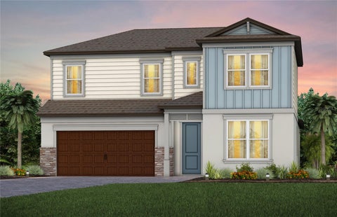Photo of 6718 Asbury Barnes Lane, Wesley Chapel, FL 33545 (MLS # TB8522443)