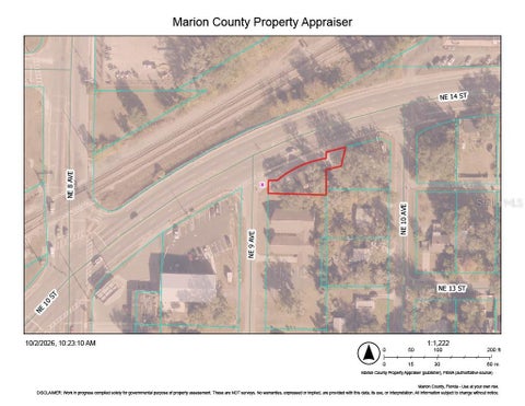Tiny photo for 912 NE 14th Street, Ocala, FL 34470 (MLS # OM733372)