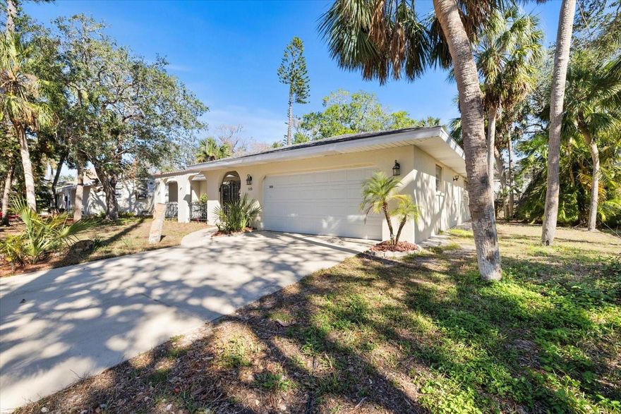 Welcome to your dream home at 5151 Oakmont Place, nestled in the heart of the stunning Siesta Key, Sarasota, FL. This charming 3-bedroom, 2-bathroom residence offers 1,953 square feet of modern living space, designed for both comfort and style. Step inside to discover a thoughtfully laid-out floor plan that seamlessly blends contemporary design with functionality. The kitchen is a chef's delight, featuring sleek granite countertops and stainless steel appliances, perfect for culinary adventures. The bathrooms boast contemporary vanities and matching granite countertops, adding a touch of elegance to your daily routine. Enjoy the Florida sunshine in your private outdoor space, ideal for relaxing or entertaining guests. The home is equipped with central heating and air conditioning, ensuring year-round comfort. The attached two-car garage not only provides ample storage but also includes a convenient workspace for your projects. This pet-friendly home, with conditions, is unfurnished, allowing you to personalize it to your taste. Located approximately 1.5 miles from one of the best beaches in the country, you'll have easy access to the vibrant Siesta Key Village and a short drive to downtown Sarasota. Whether you're looking for a serene retreat or a lively community, this centrally located gem offers the best of both worlds. Don't miss the opportunity to make this beautiful home yours! Tenant will be responsible for a monthly lawn fee of $200.00.