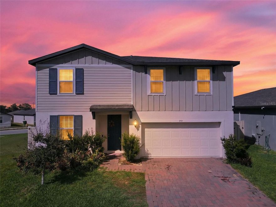 Come see this gorgeous 4-Bedroom Home in the beautiful community of Lucerne Park Reserve, Winter Haven, FL – a beautifully designed 4-bedroom, 2.5-bathroom home located in the amazing Lucerne Park Reserve community. Located in a prime corner lot, this home provides you a modern design, spacious living, and an incredible community that is perfect for families who are looking for comfort.  Key Features: Spacious & Functional Layout: This is a designed 2,340 sq. ft. home with an open-concept living space, perfect for entertaining. It is located in a big Corner Lot with a Huge Fenced Backyard. It is perfect for you if you need some extra privacy or space for outdoor activities, pets, and even to build a pool! In addition, the property has an  Air-Conditioned 2-Car Garage and some Extra Driveway Parking. In the second floor you will find the Loft that would be perfect for entertainment.  You cannot miss the incredible Master Suite with a custom walk-in closet, designed for ultimate storage and organization. The property offers a beautifully upgraded open kitchen with a big island, perfect for family gatherings and entertaining guests. One of the most important features is that you will enjoy a Brand-New AC Unit.  The property is Located in Winter Haven, Lucerne Park Reserve that is a peaceful, family-friendly community with beautiful surroundings, great amenities, and easy access to major attractions. The community is just Minutes away from LEGOLAND Florida Resort. You will get a close Access to the Winter Haven Chain of Lakes. The community is in an amazing location that is close to Downtown Winter Haven where you can Enjoy boutique shopping, fine dining, and cultural venues like The Ritz Theatre and Theatre Winter Haven. You will get into the major highways in just a few minutes with Easy access to Orlando, Tampa, and other major cities for work or entertainment. Don't miss the opportunity to see this beautiful corner lot property before it is gone! You can be the next owner and live in the after sought community of Lucerne Park Reserve! Come see it today!!