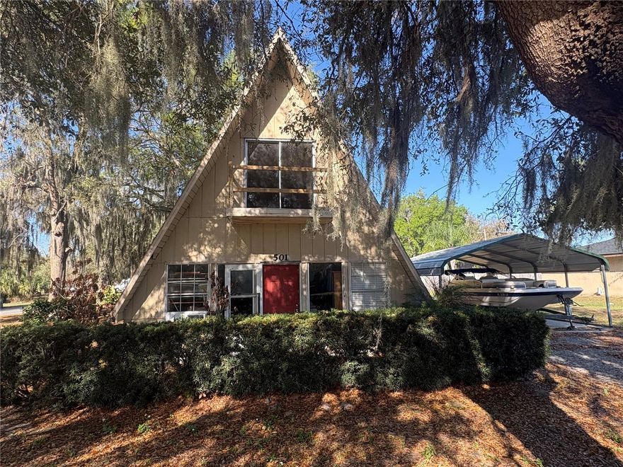 This adorable A-frame 3-bedroom, 2-bath, with a 1/1 in-law suite is located in the quaint community of Fort Meade. 
Built in 1978, this property offers approximately 1,624 square feet of living space and sits on a generous lot of about 0.22 acres, providing plenty of room for outdoor enjoyment, gardening, and future rental income.
Inside, the home features a unique floor plan with ample living space, making it ideal for families, first-time buyers, or investors seeking a rental that will stand out of the crowd! The property offers flexibility for guests, home offices, or growing households.
Conveniently located within city limits, this home provides easy access to local schools, shopping, and major roadways while still offering the quiet charm of small-town living. With its solid structure and spacious lot, this property presents an excellent opportunity to personalize and make it your own. Bring cash or your construction loan to the table!