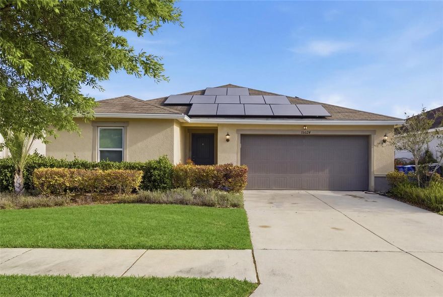 3 Bedroom 2 bath home located in desirable community of Mirrabella, This home offers granite counter tops in kitchen and bath, Also features solar panels with extra panels for electric efficiency. Close to localized schools and shopping. Residents can enjoy club house and community pool.