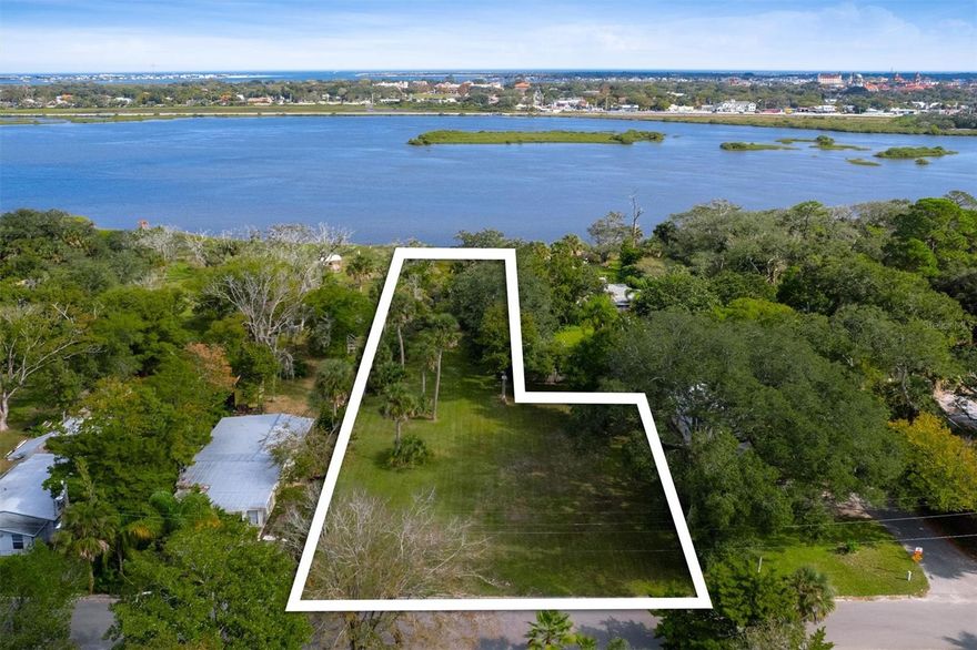 Prime Development Opportunity in Historic St. Augustine Discover an exceptional opportunity to develop in one of Florida’s most sought-after coastal markets. This rare offering includes two adjacent RG-1–zoned lots totaling approximately 0.57 acres, fully cleared, build-ready, and city water and sewer available, providing a smooth and efficient path to construction.The property is being offered with a full set of permitted architectural plans for an elevated 1,900-square-foot primary residence, complemented by a 600-square-foot detached ADU and a 600-square-foot garage—delivering immediate development potential along with significant time and cost savings. Perfectly positioned to capture stunning views of the San Sebastián River, the cathedral dome, and the Great Cross, the site embodies the timeless charm and vibrant character that define St. Augustine. Enjoy an unbeatable location within walking or biking distance to Flagler College, historic downtown, acclaimed restaurants, breweries, and marinas. Zoned RG-1 Medium Density Residential, the property offers flexible building options and outstanding income-producing potential, making it ideal for builders, investors, or buyers seeking to create a one-of-a-kind coastal retreat.
Seize this rare opportunity to bring your vision to life in the heart of the nation’s oldest city.