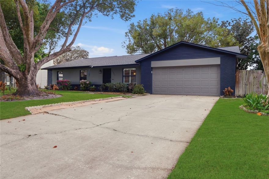 A home with its very own private oasis. This home boasts a 2019 AC UNIT and a 2021 ROOF REPLACEMENT. Enjoy the simple living that Seminole County offers. An updated kitchen centers the floorplan of 1307 Ortega St with an adjoining living room, dining room, and fully enclosed Florida room with attractive cedar plank built in storage. The true showstopper of the home sits in the backyard. A majestic and well loved Oak Tree towers over the backyard. Enjoy a quiet morning coffee as you contemplate life over your reflection pond. A small seating area resides in the far corner of the backyard. Sunrise in Winter Springs is a well established neighborhood with a community park within a short walk of this home! Rainbow Elementary, the zoned school, is an A-Rated school! 1307 Ortega St has been owned by the same family since construction and is now available on the market for the first time ever! Come see this well maintained home today!