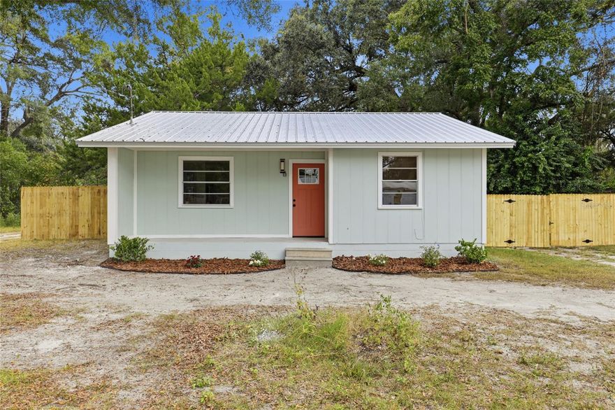Stunning Move-In Ready 2 BR / 1 BA Home in Newberry – Fully Upgraded for 2025 Discover the perfect blend of value, comfort and turnkey convenience in this beautifully refreshed 2-bed, 1-bath home located on a generous 10,018 sq ft lot in Newberry. From top to bottom this residence has been reimagined for today’s buyer: a brand-new metal roof installed 2025, new HVAC system 2025, new water heater 2025, fresh interior paint, new flooring, and a fully renovated kitchen and bath.  Step inside to a bright, open living area that flows into a modern kitchen featuring crisp surfaces and new fixtures. Both bedrooms create a peaceful retreat space, and the updated bath is ready to impress. Outside, the large lot provides plenty of space for outdoor living, gardening or expansion.  This is more than just cosmetic — major systems are brand new, giving the next owner true peace of mind and minimal near-term maintenance. Don’t miss this rare opportunity in the 32669 zip code: a fully upgraded one-level home priced to sell. Schedule your showing today and move in tomorrow.