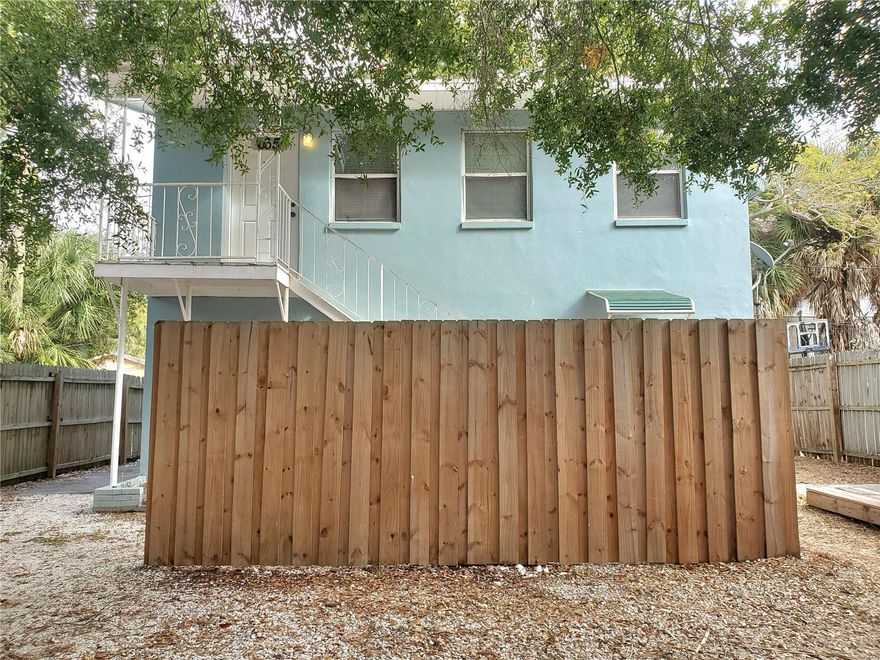 Discover coastal living in this beautifully updated 2-bedroom, 1-bath second-floor duplex in St. Petersburg, Florida. This charming unit features modern tile flooring, a freshly painted interior, and a renovated kitchen complete with stainless steel appliances and granite countertops. Enjoy the comfort of central air and the convenience of a fenced-in yard, perfect for small pets (with approval). Ideally located near downtown St. Pete and Central Avenue, this home is just a short drive to local parks, boat ramps, and the stunning Gulf beaches. A one-year lease is required, along with a security deposit equal to one month’s rent. Background and credit checks are mandatory. The property is offered unfurnished and ready for you to make it your own! Call today to schedule your private showing. Important Notice: Due to the increase in rental scams, please ensure you only work with a licensed Realtor to view this unit. If you are not working with a licensed Realtor, you are not engaging with the property management firm or their associates. Always verify the legitimacy of communications and never send money without proper verification. Utilities are $155 monthly to include electricity, water, trash, and sewer.