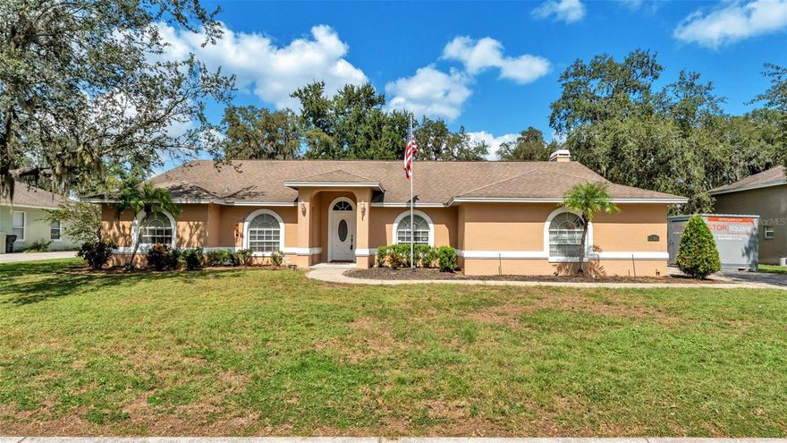 PRICED UNDER MARKET VALUE FOR QUICK SALE! COSMETIC TLC NEEDED. This 4/2 POOL HOME in Sherwood Lakes needs a little love but will make someone a great home. Let’s get the major components out of the way: Roof 2017, HVAC 2021, Water Heater Original, Pool Resurfaced in 2020, Appliances replaced in 2022: Refrigerator, Range, Microwave, Washer and Dryer. Dishwasher replaced 2017. The exterior was painted in 2020. Fenced yard with side entry 2 car garage. This home offers a split bedroom plan. family room, formal living and dining and remodeling of the kitchen in 2020. The kitchen remodel includes extra cabinet space, granite counter tops and a top-of-the-line ThinQ LG refrigerator with Kraft Ice and Middle drawer that can be refrigerator or freezer. The kitchen is open to the family room with fireplace that can be gas or wood burning. LVP flooring was added in 2020 to the main living areas. Plenty of space for a large dining table in the formal dining room and the formal living room could be used as an office with a great view of the pool area. The primary bedroom offers sliding doors and a view of the pool, its own en-suite with dual walk-in closets, dual vanities, shower and garden tub. The 2nd bedroom is on the primary bedroom side of the home. The 3rd and 4th bedrooms are on the opposite side of the home, and both have walk-in closets. The guest bath was remodeled in 2020 with new vanity, tub surround and tub/shower door. This bath also has access to the pool area. The screened pool which is large 15x30 was resurfaced in 2020, includes a solar heater and has 3-D dolphin designs in the bottom. There is also a large area under roof for those rainy afternoons, and you still want to enjoy being outside. The back yard has room to play, a storage shed and sitting gazebo. Sherwood Lakes is a very sought after, timeless North Lakeland community. Low HOA and NO CDD. Super easy access to I4 for commuting. Come make this home yours today.