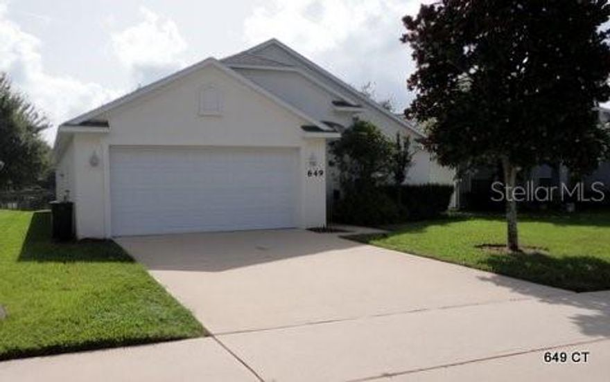 Beautiful lakefront home in the Coral Trace subdivision. Coral Trace is a gated subdivision with a community pool, fitness center and clubhouse. 3 bedrooms and 2 baths and a 2 car garage. Screened in porch overlooking the lake. Kitchen with breakfast nook, designated formal dining space and large living room with vaulted ceilings. Pets are not accepted at this time. Please email PamelaBell@keyes.com for more details.