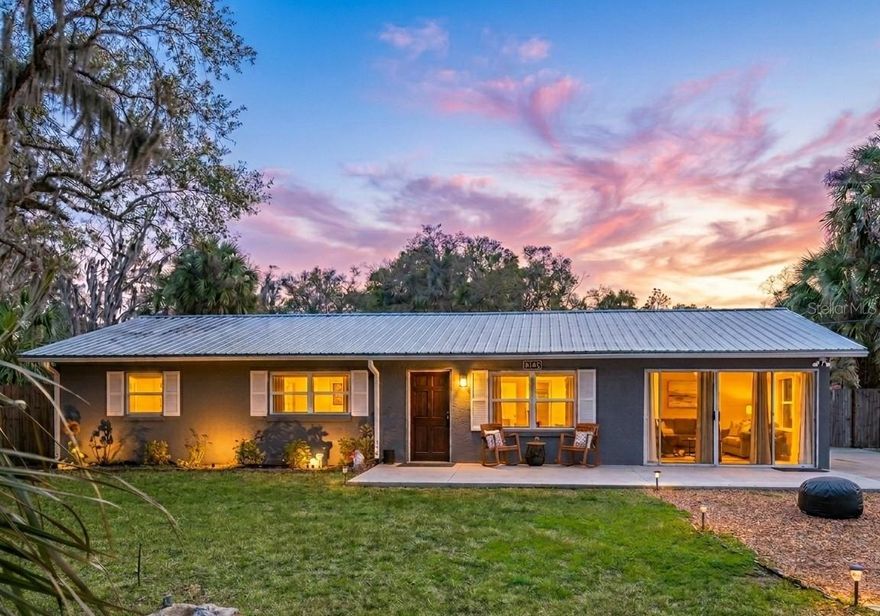 DO NOT BOTHER SELLER UNANNOUNCED. Showings are by scheduled appointment only. SOME PHOTOS HAVE BEEN VIRTUALLY EDITED. 6140 NE 18th Ave offers a hard to find setup in Ocala with 3 bedrooms, 3 full baths, and 1,485 sq ft on a 0.41 acre homesite, plus a pool noted in great condition and no HOA. Built in 1970 with concrete construction, the big ticket items are already pointed in the right direction with a metal roof from 2014 and central A C replaced in 2021, giving the next owner a much stronger starting point than most nearby options. The home is on well water and septic, with the septic pumped recently in January, and the property is marked not in a flood zone selection. The 3 full bath layout adds real flexibility for guests, multi generational living, or rental use, and the lot gives you room for outdoor storage, parking, and everyday living without HOA oversight. Furniture will be included with the purchase, making this a clean, straightforward move for a buyer who wants space, function, and a ready setup.