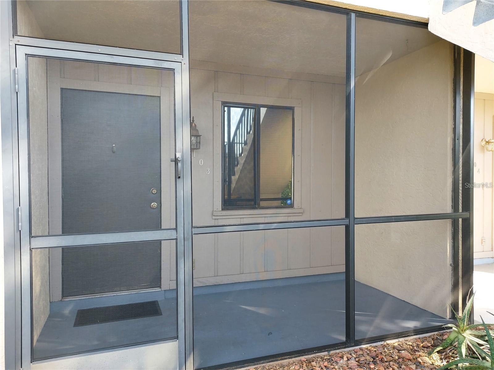 GROUND FLOOR unit hosting a spacious open floor plan with breakfast bar seating. RENT INCLUDES WATER, sewer, and trash. WASHER AND DRYER are private in unit. This updated unit has new vinyl flooring and new ceiling fans. The owners suite has a walk-in closet and private bath. Enjoy the outdoors on your screened-in lanai located in both the front and rear of condo, giving you a great breeze. The back porch has a roll-down privacy shade. Pool and lounge area is available at the clubhouse located right outside your front door. All buildings have new roofs and made of block. CALL TODAY! MUST MEET REQUIREMENTS-NO EXCEPTIONS! -min income $3000 month net -first, last, security($1000) -min 650 credit score. -no evictions -must pass a background check. NO PETS!!