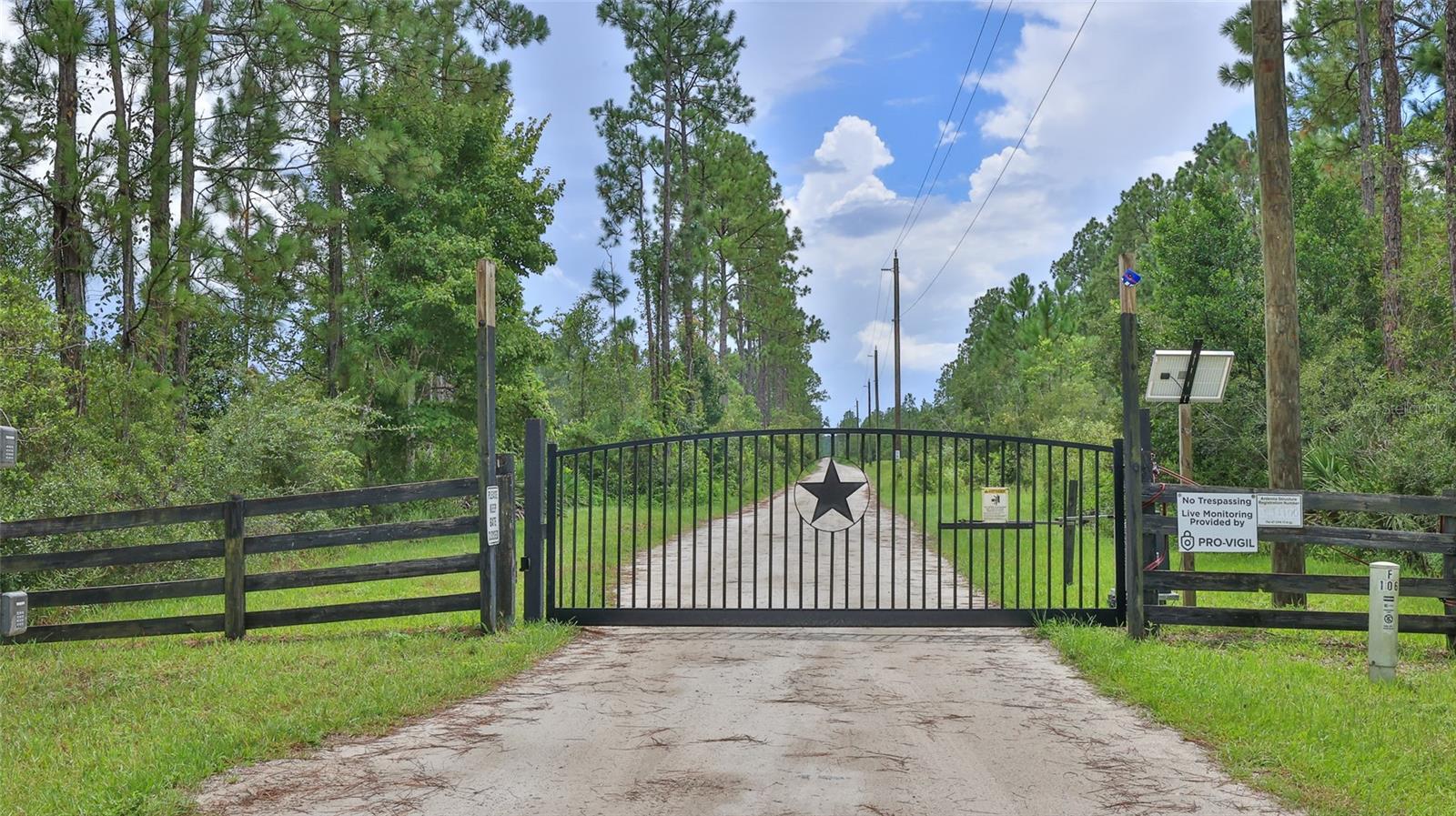 Escape to 20 acres of peace and privacy in the gated community of Wilderness. This unique property offers a partially cleared homesite with space for a residence and accessory buildings, plus a charming pond to enjoy year-round tranquility. Whether you envision a private homestead, equestrian retreat, a small farm, or the perfect weekend getaway, this land is ready to bring your vision to life. Surrounded by nature yet ideally located off SR-44 between I-95 and I-4, you’ll enjoy easy access while still feeling a world away.