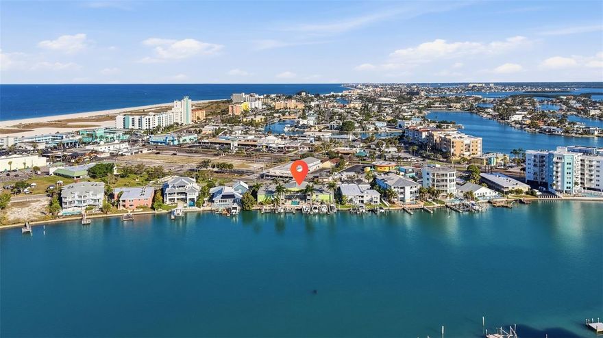 Welcome to your perfect coastal retreat. Location is everything, and this condo delivers!! This beautifully remodeled 1-bedroom, 1-bath condo offers the ideal blend of comfort, style, and perfectly positioned overlooking the stunning Intracoastal Waterway. Wake up to peaceful bird songs and unwind by the dazzling pool area as the dolphins swim by, just steps from your door. Inside, you’ll find a fully updated interior featuring luxury vinyl flooring, brand new stainless appliances, shaker cabinets with pull-outs, a quartz backsplash and countertop, complete with dramatic waterfall edge. The bathroom also features on-trend stunning finishes. A new A/C system, built-in closet system, and quality furnishings throughout, make this condo truly turnkey, move-in or rental ready. Every detail has been thoughtfully designed to create a bright, modern, and inviting space. Enjoy the convenience of being just a short walk to numerous local restaurants, lively bars, Publix, and the sugar-white sands of Treasure Island Beach. Park the car in your assigned spot and leave it! Whether you're looking for a weekend getaway, seasonal retreat, or full-time residence, this condo checks every box. Monthly HOA covers all living expenses, except electric and interior insurance. Investors will be attracted to the 30-day leasing policy, with strong demand from snowbirds who return year after year, creating an excellent income opportunity. Schedule your private showing today and start living (or earning) the Florida waterfront lifestyle!