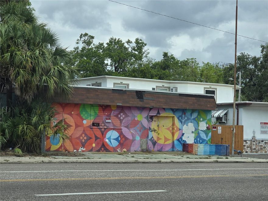 Warehouse across from Roser Park.