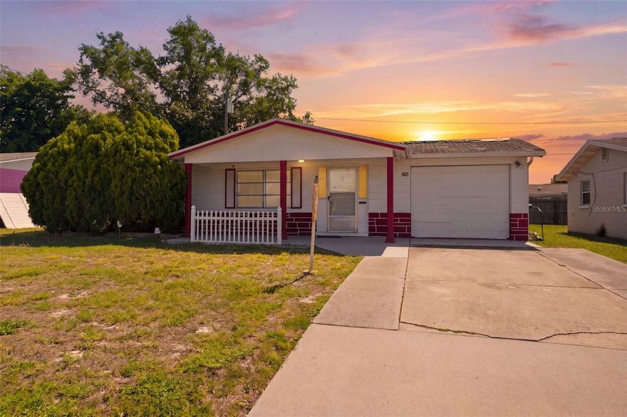 Bring your vision and make this 2 bedroom, 2 bathroom, 1 car garage home your own! Full of potential and ready for its next chapter, this property offers a great opportunity for someone looking to add their personal touch. Inside, you'll find an extra bathroom located in the garage, a screened-in back porch, and a partially fenced backyard with space to enjoy. With a little love and creativity, this home could truly shine. Conveniently located near shopping, dining, and everyday essentials.