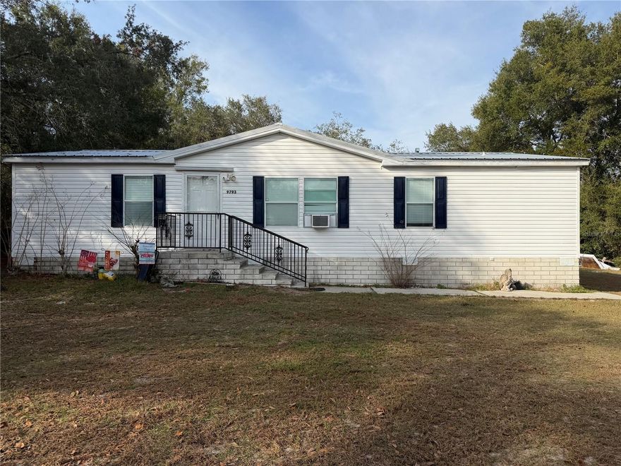 3/2 Home Located on a Secluded Lot in a quiet neighborhood with Access to Shopping, Dining and Medical Offices.  VA Medical Center located just minutes away.  Open Floor Plan with combination Living/Dining area.  Separate Laundry Room.  Two Storage Sheds on Property.  Metal Roof Installed in 2019.  MOTIVATED SELLER.