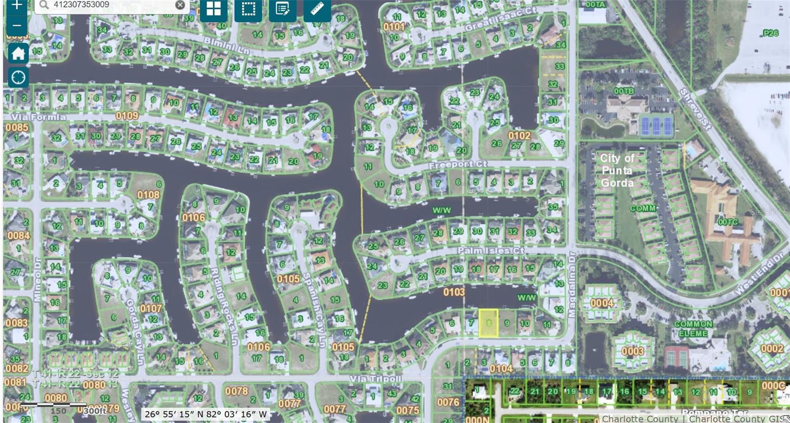 PUNTA GORDA ISLES SEC 11 - Land