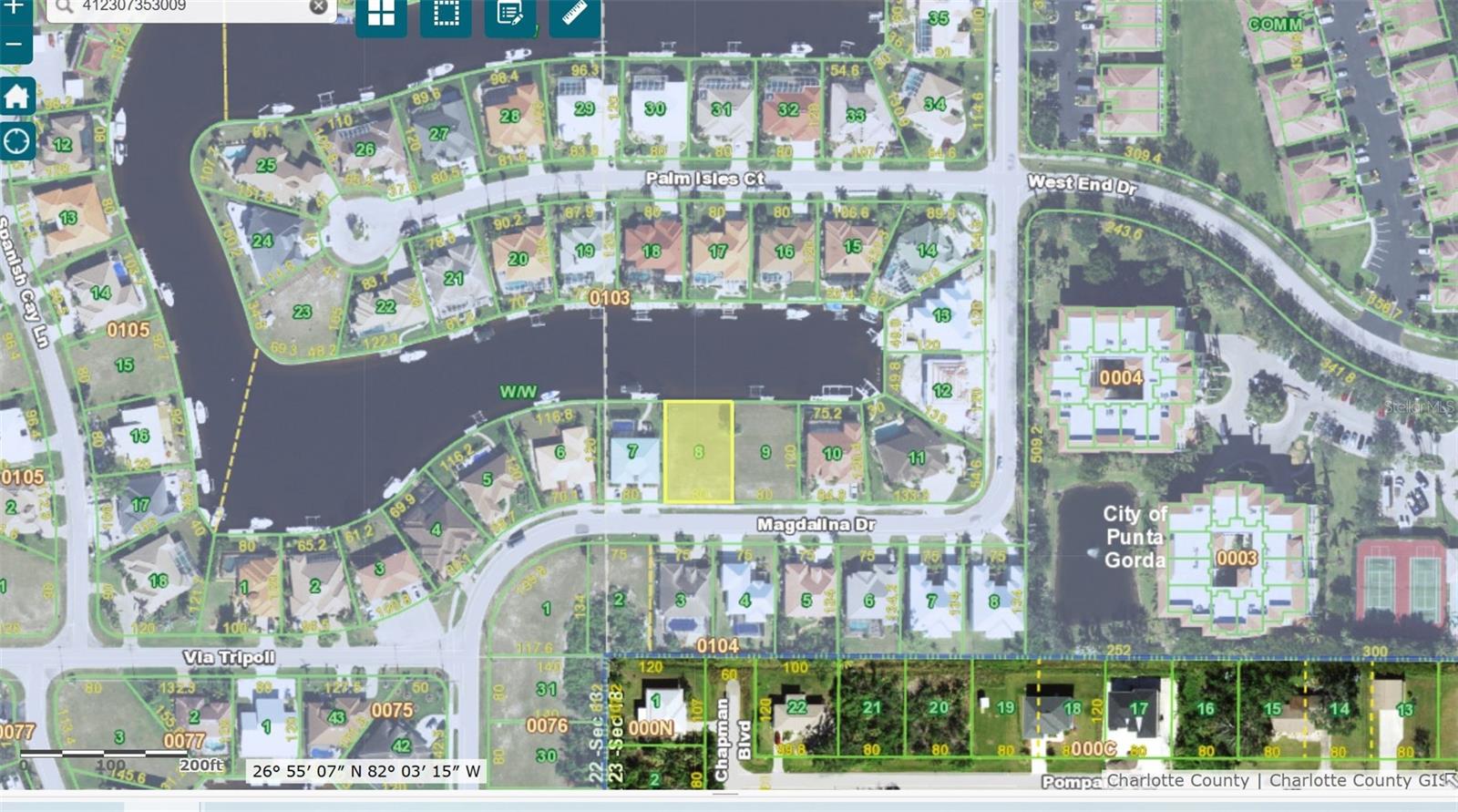 PUNTA GORDA ISLES SEC 11 - Land