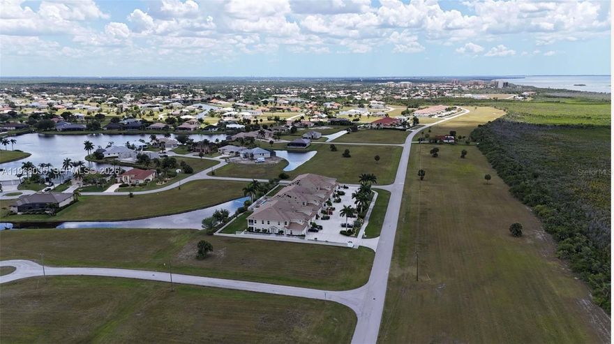 Build your dream home or investment property in the desirable community of Burnt Store Lakes! This vacant
multifamily residential lot at 17285 Acapulco Rd offers a peaceful setting surrounded by newer homes and natural
beauty. Enjoy access to scenic lakes, walking paths, and a kayak launch within the community. Conveniently
located just minutes from Burnt Store Marina, offering boating, golf, and waterfront dining, with easy access to
downtown Punta Gorda and Cape Coral. This multifamily lot provides the flexibility to build one large custom
residence or up to six townhomes (subject to county approvals), making it an excellent opportunity for investors or
developers. With well-priced homes in the area and construction costs often more favorable than purchasing
resale, this property offers strong potential upside. Build now or hold for the future in one of Punta Gordo