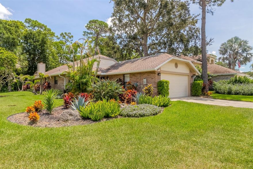 Welcome to this beautiful, brick home on a cul-de-sac in the Hunt Club of Countryside. Located within minutes to restaurants, shopping and schools. This updated, well maintained home is move in ready. Enjoy your morning coffee or evening cocktail in the screen room looking at the park-like setting in your back and side yard. On those few, cool nights, start a fire in your in-door brick fireplace, recently painted to white. There is a private courtyard off bedroom 3. Vinyl plank flooring throughout the home. Inside laundry. Many upgrades completed in 2022 include: plantation shutters, exterior and interior paint, gutters, inside doors replaced, popcorn ceiling removed, wifi thermostat, lighting and fans in living room, kitchen backsplash and under-cabinet lighting, refrigerator, dishwasher, roll down blinds and decorative lighting in screen room. Roof was replaced in 2015, HVAC replaced 2021. Living room and dining room furniture in negotiable. Don't miss out on this updated, well maintained home in an established, gated community. All information is intended to be accurate, but not guaranteed. ;Water: City