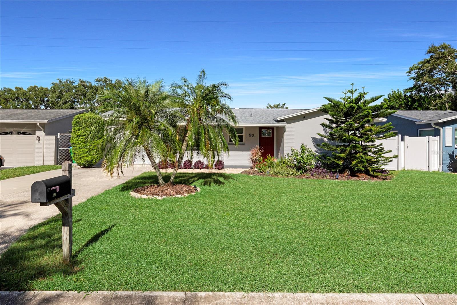 Move-in Ready Palm Harbor Gem with Major Upgrades & Bonus Land
Welcome to your next home in the heart of highly sought-after Palm Harbor! This charming 2-bedroom, 2-bath residence has been thoughtfully updated and meticulously maintained—offering comfort, style, and peace of mind. Recent improvements include a brand-new roof (Jan 2025), hurricane-rated windows with shutters (2015), and a hurricane impact sliding pocket door (2024) that opens to a serene screened-in lanai. Inside, the home features a remodeled kitchen (2019) with modern appliances and an airy layout that flows naturally into the main living area.
A versatile bonus room off the garage offers endless possibilities—think home office, guest suite, or creative space. The spacious primary bedroom now includes a brand-new mini split system for personalized climate control, while the upgraded 200-amp electrical service and fully overhauled HVAC system ensure efficient year-round comfort. Additional updates include new ductwork and attic insulation (2021), new water heater (11/2024), new washer and dryer (11/2024), new refrigerator, and new garage door opener.
The fully fenced backyard offers privacy for relaxing or entertaining, and with no HOA or CDD fees, you’re free to enjoy your property your way. Even better? This sale includes an additional parcel of land directly across the street—a rare bonus for added storage, gardening, or future possibilities.
Nestled just minutes from Publix, Starbucks, Countryside Country Club, and Dunedin Causeway beaches—plus only 20 minutes to PIE Airport and 30 to TPA—this location is as convenient as it is desirable.
Schedule your private tour today—homes with this much value and flexibility don’t come around often!